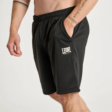 Leone LIGHTWEIGHT LOGO SHORTS - black